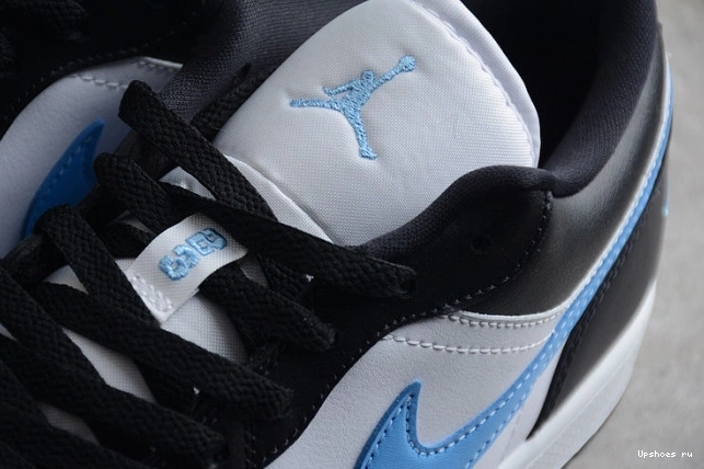 Black  White University Low Blue 1 DC0774-041 Jordan (W) 0506